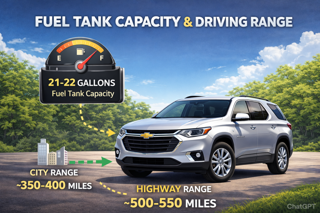 Fuel Tank Capacity and Driving Range