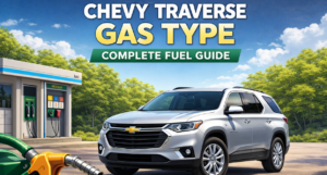 Chevy Traverse Gas Type