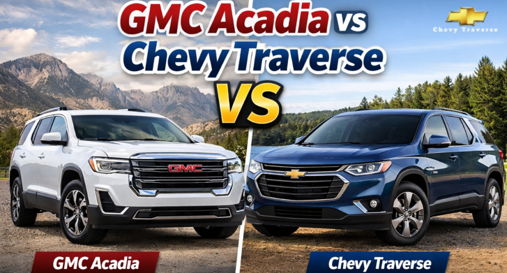 GMC Acadia vs Chevy Traverse