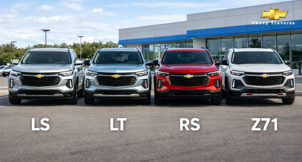 Overview of Chevy Traverse Trim Levels