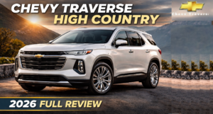 chevy traverse high country