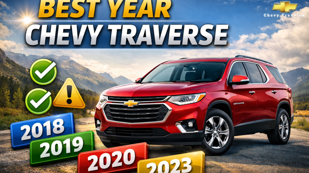 Best Year Chevy Traverse