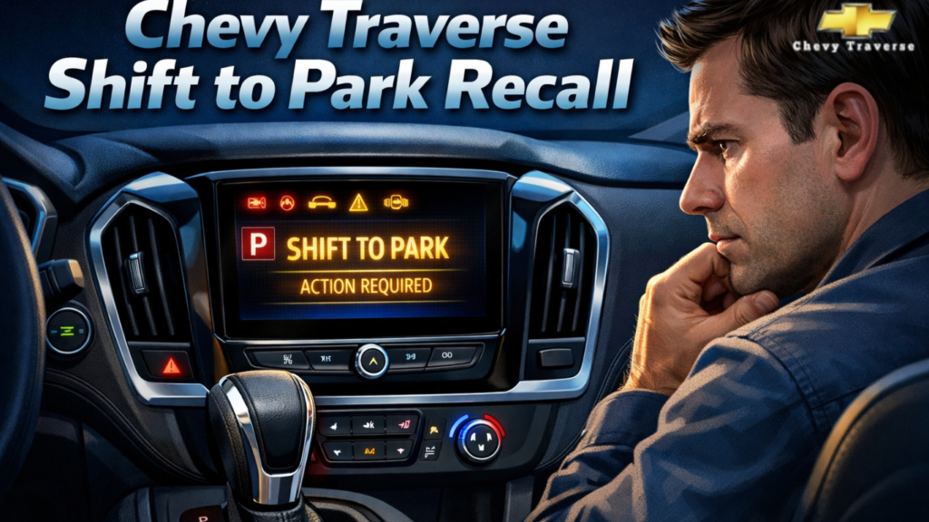 Chevy Traverse “Shift to Park” Recall
